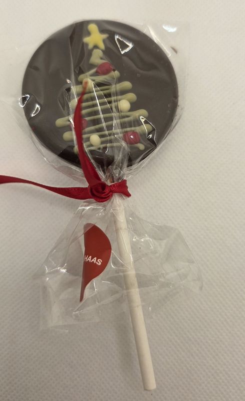 Holiday Chocolate Lollipop