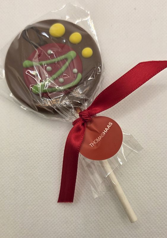 Holiday Chocolate Lollipop