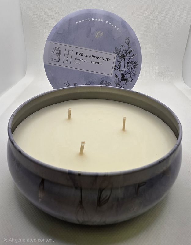 3 Wick Candle Tin