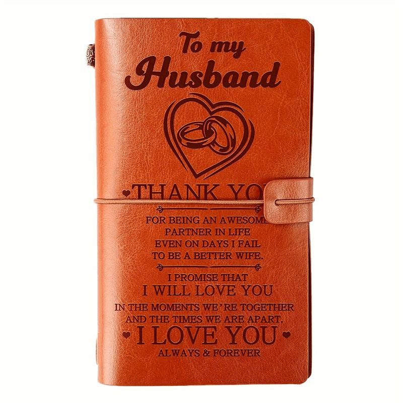 Refillable Leather Journal