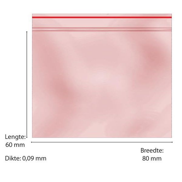 Gripzak 80x60x0,05 - Rose