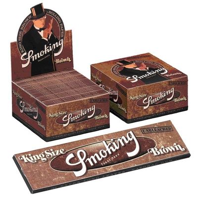Smoking Brown King Size Slim - 50x