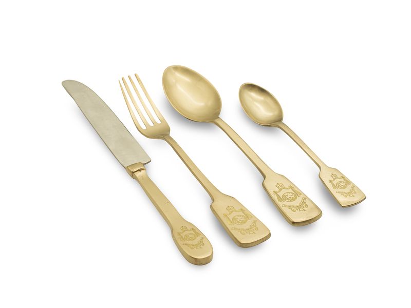Brass Cutlery Set of 4