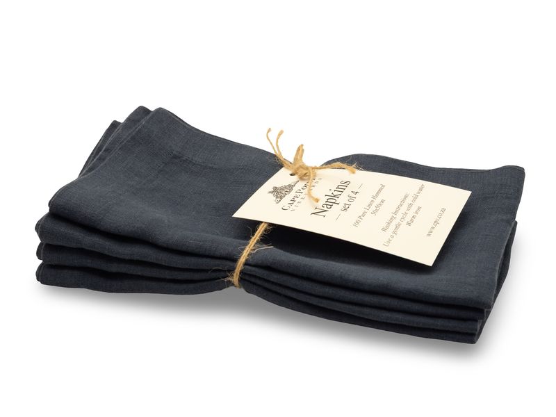 Napkins set of 4 Navy