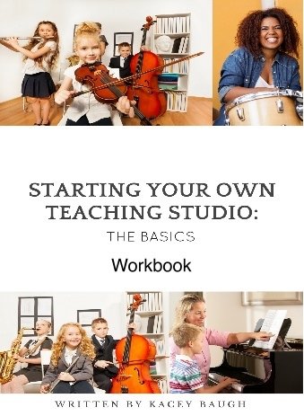 Workbook: Starting Your Own Teaching Studio