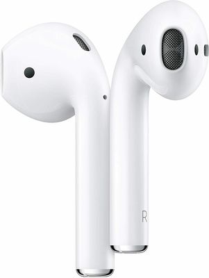 Apple AirPods 2 com estojo de carregamento - Auscultadores sem fios