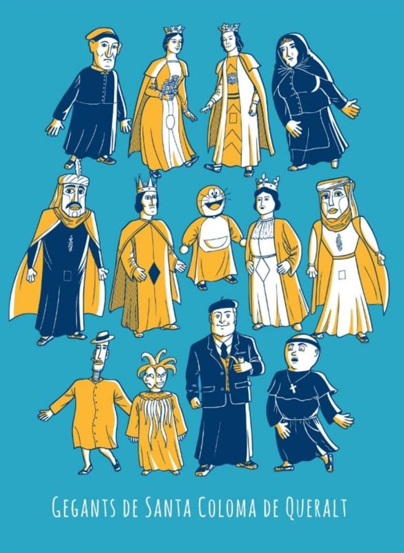 GEGANTS SANTA COLOMA DE QUERALT