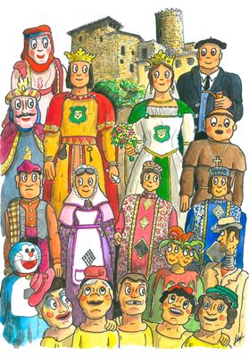 IMAN GEGANTS SANTA COLOMA DE QUERALT