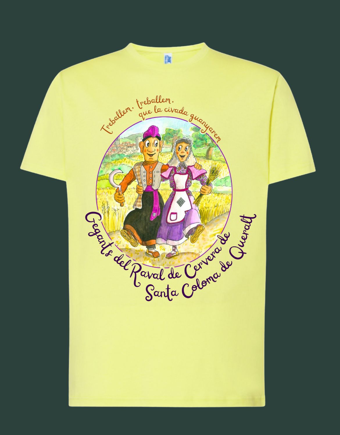 Samarreta gegants santa coloma de queralt