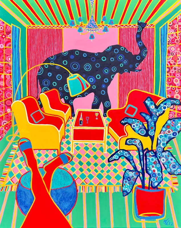ELEPHANT IN THE LIVING ROOM