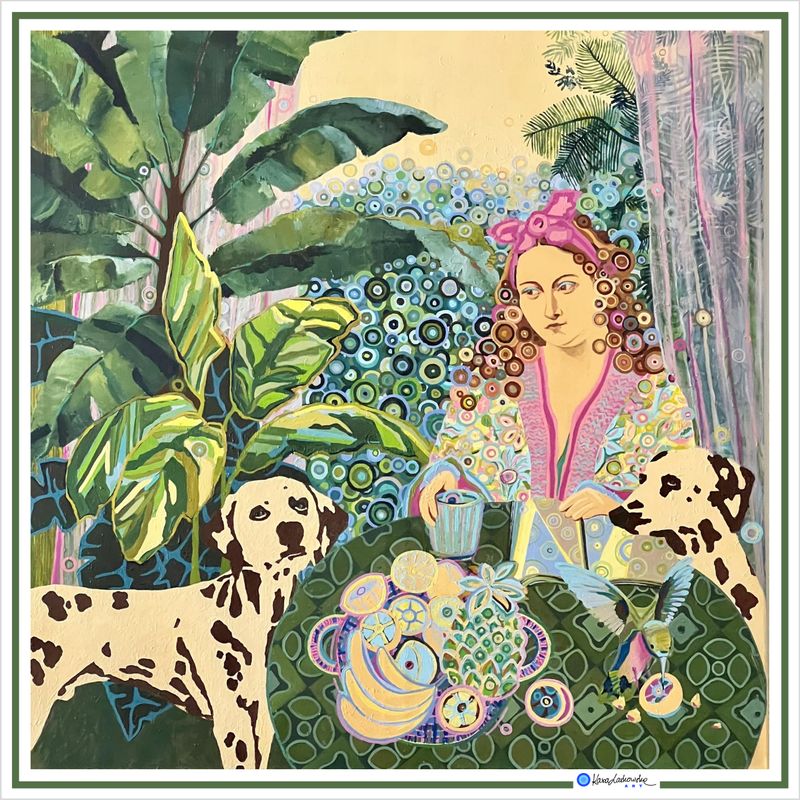 IN GOOD COMPANY - silk scarf