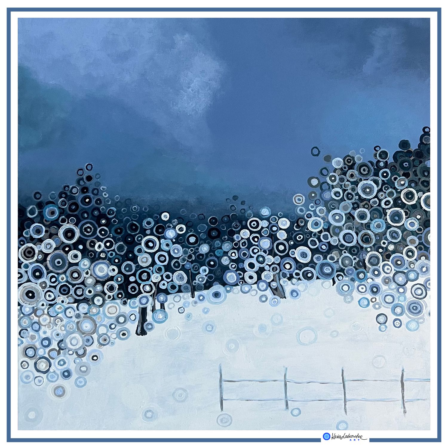 SILK POCKET SQUARE - BABY, IT'S COLD OUTSIDE