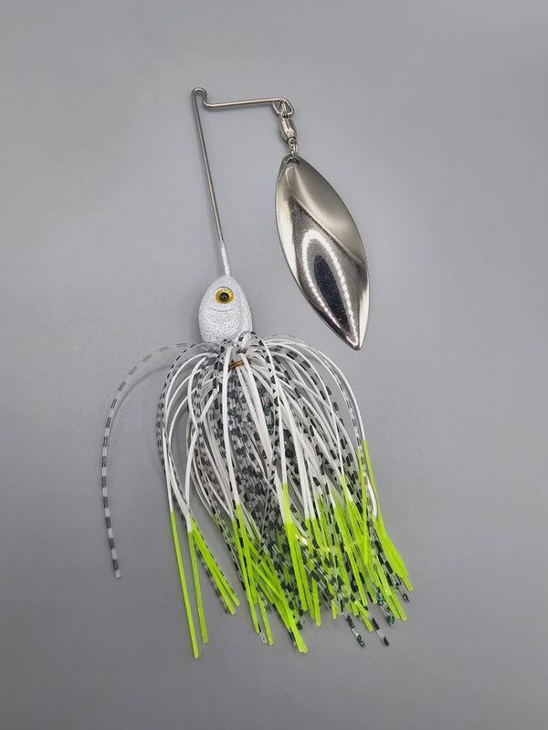 1/2 Chartreuse N White Short Arm