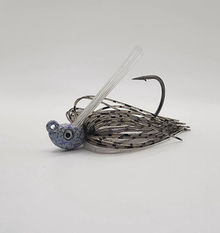 3/8 Smoked Shad Swim Jig