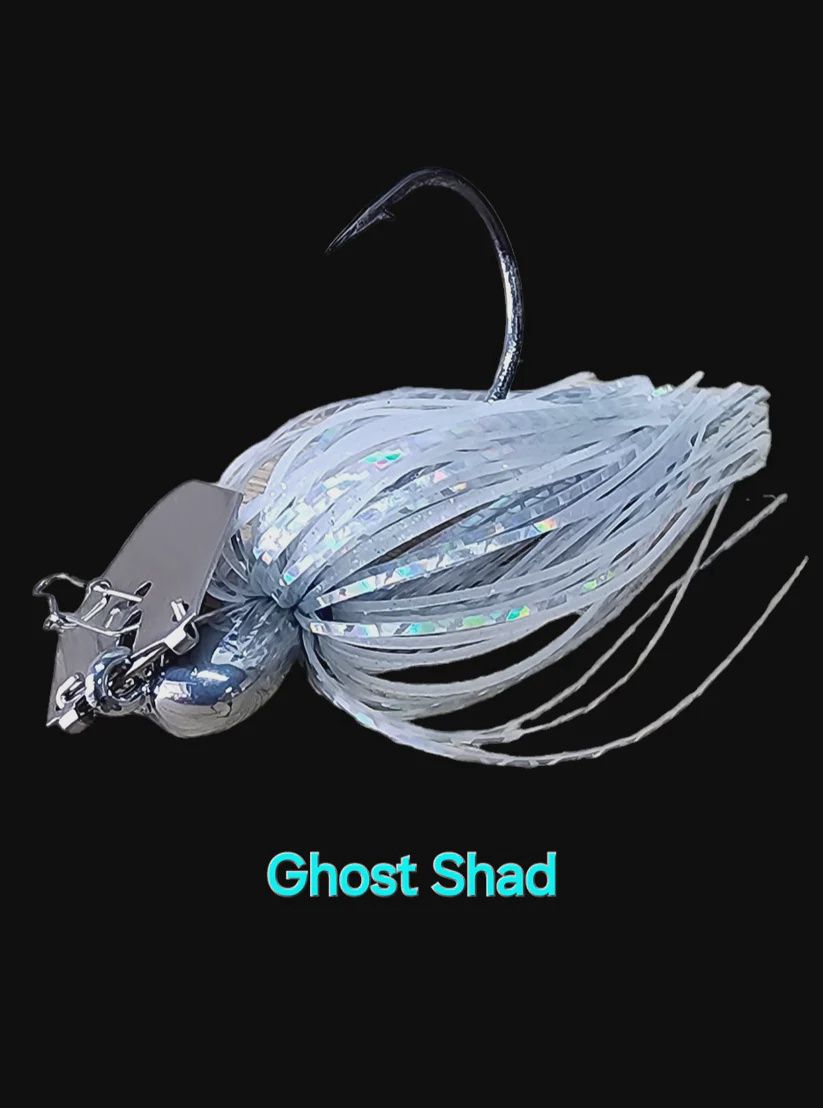3/8 Strutter Ghost Shad
