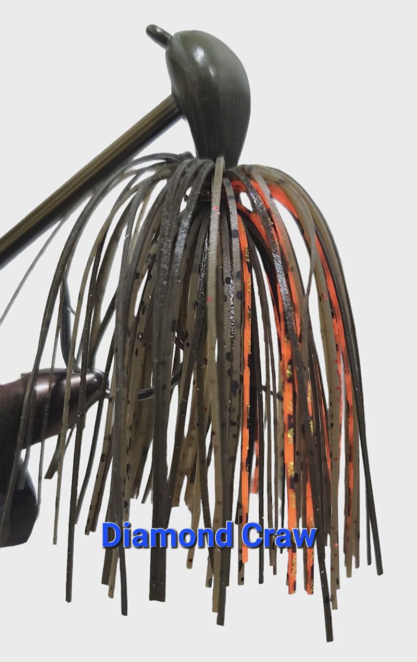 1/2 Diamond Craw Flat Out Jig