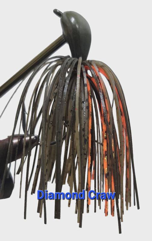 1/2 Diamond Craw Flat Out Jig