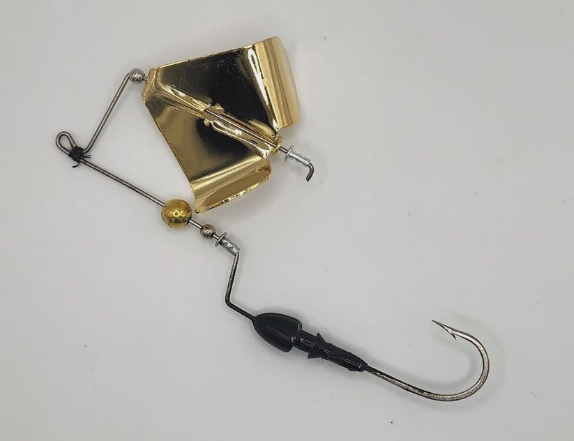 3/8 Black Bushwhacker W Gold Blade