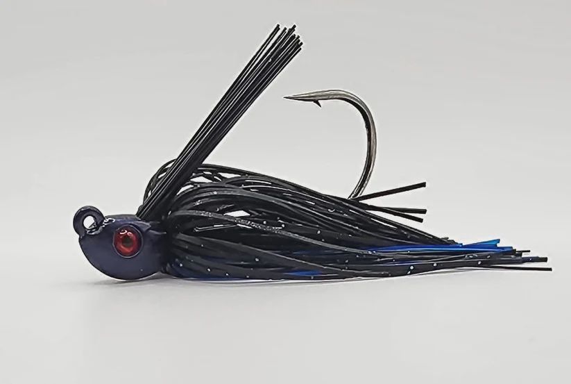 3/8 Black N Blue Swim Jig