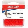 Red Plastic Beads