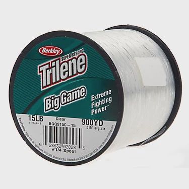 Trilene Big Game Mono, Color: Clear, Quantity: 900yd, lb Test: 15lb