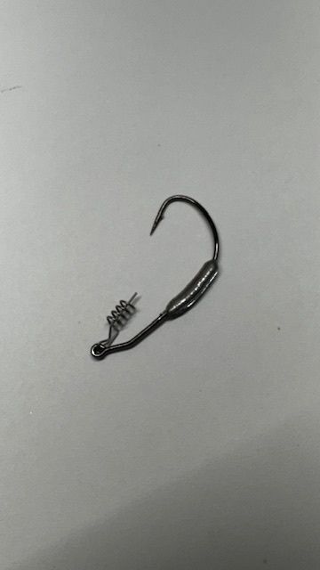 Weighted Hook, Hook Size: 4/0, Weight: 1/4 oz