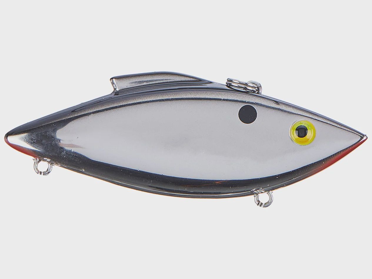 Rat-L-Trap, Color: Chrome/Black Back, Weight: 1/2 oz