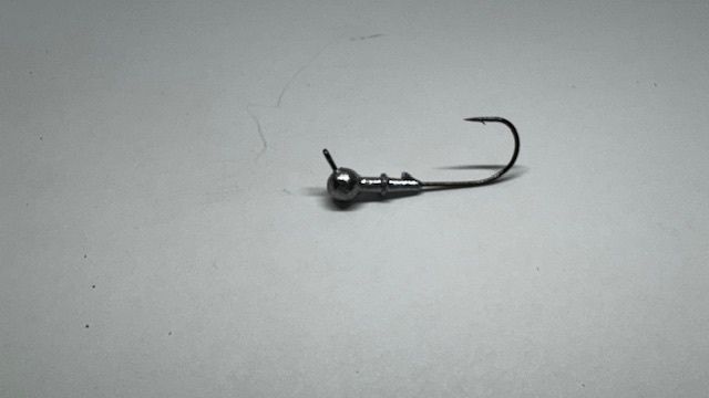 Shake It Jig Head, Hook Size: 3/0, Weight: 1/8 oz