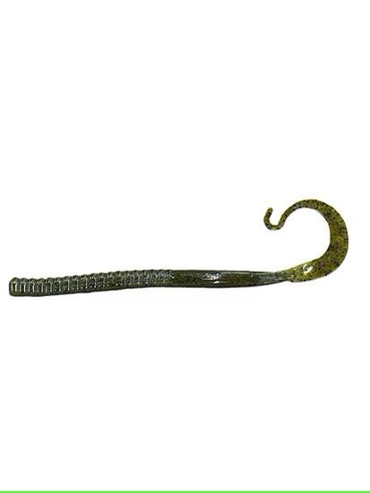 MoTivated David's Sling Worm, Color: Green Pumpkin