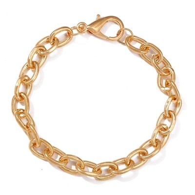 Bohemian Gold Stone Chain Bracelets Set