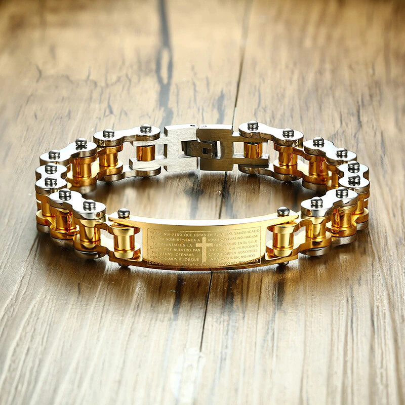 Steel bracelet 105