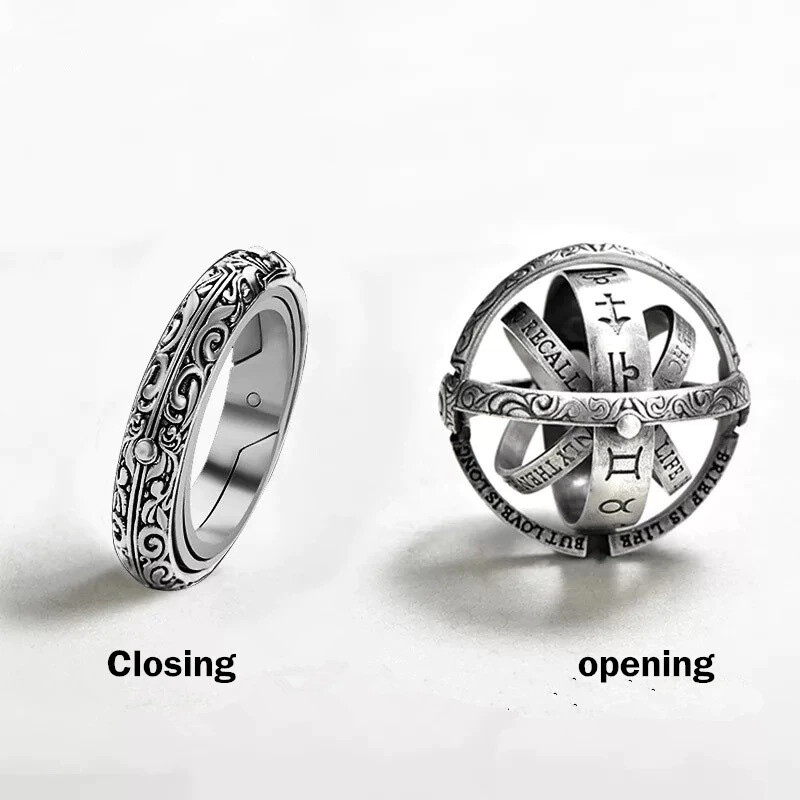 Steel astronomical ring