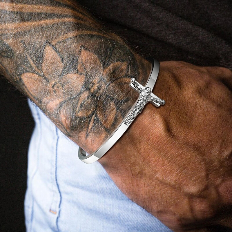 Steel bracelet Jesus 11