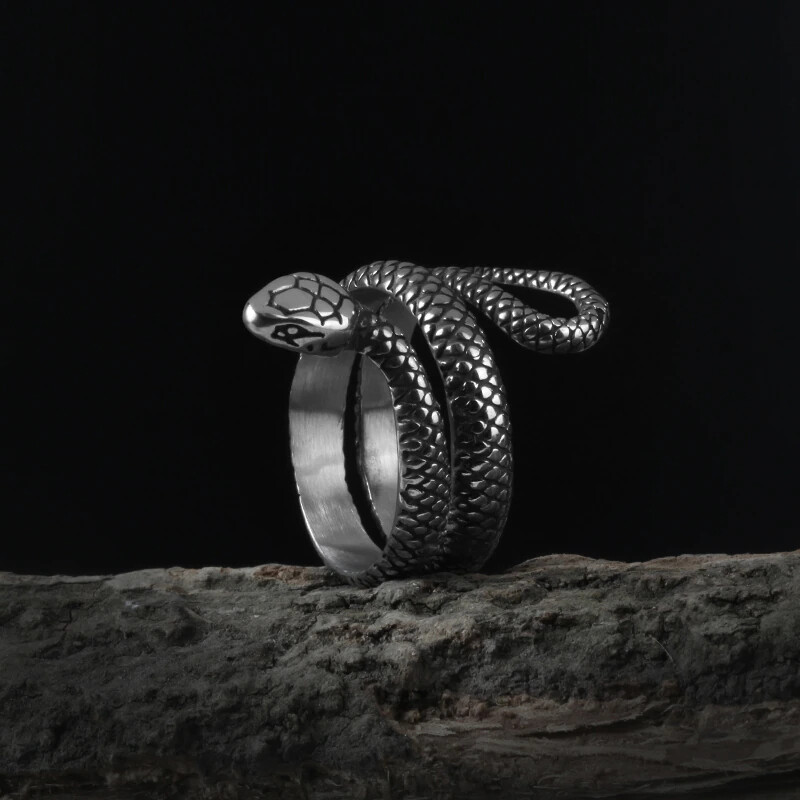 Snake Steel Ring