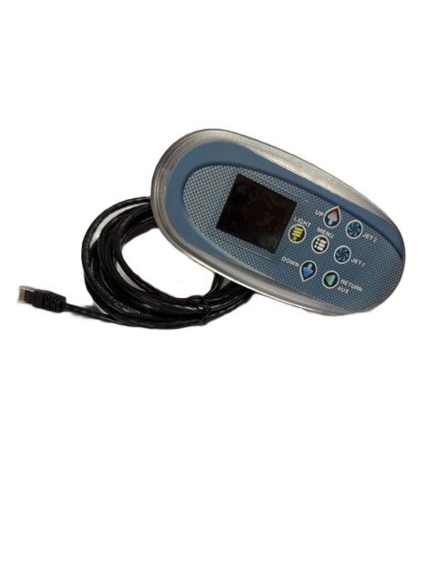 NEO  1100 Panel with 7-Button Overlay (Lt, ,Ozone,  J-1, J-2, Ret/Aux)