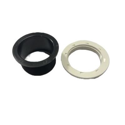 CMP 1&quot; On/Off Valve Wall Fitting w / Nut: Black