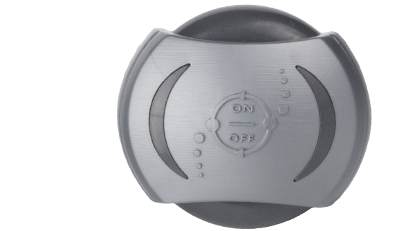 CMP 1&quot; Halo Air Control Valve: Black/Silver/Black