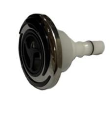 3&quot; PL Jet Int Halo BL Double Roto; Stnl Steel/Black/Black/Clear/Black