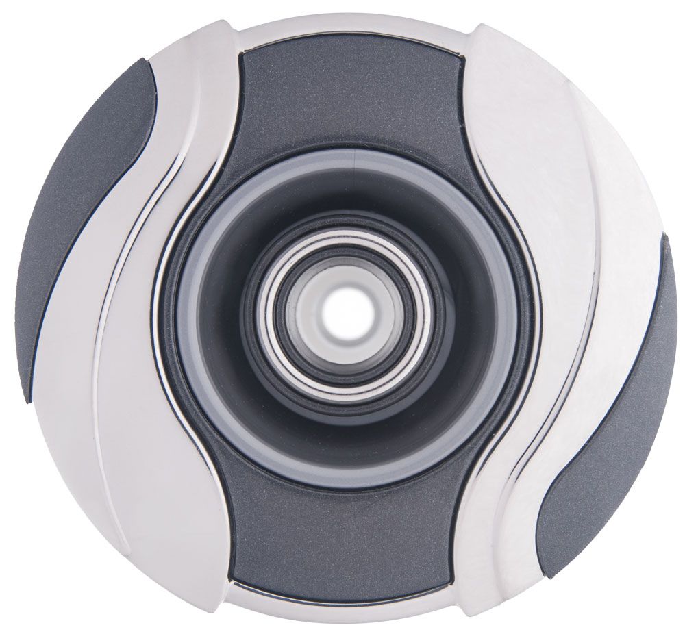 3.25&quot; PL Jet Int Leaf Directional; SS Escutcheon/ Black Flange / Black Leaf Insert / Clear Xylex Nozzle / Black Nozzle Ring