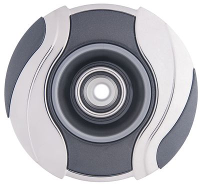 CMP 3.25" PL Jet Int Leaf Directional; SS Escutcheon/ Black Flange / Black Leaf Insert / Clear Xylex Nozzle / Black Nozzle Ring