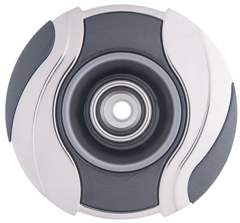 CMP 3.25&quot; PL Jet Int Leaf Directional; SS Escutcheon/ Black Flange / Black Leaf Insert / Clear Xylex Nozzle / Black Nozzle Ring