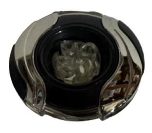 CMP 3.25" PL Jet Int Leaf Quad-Roto(Clear)