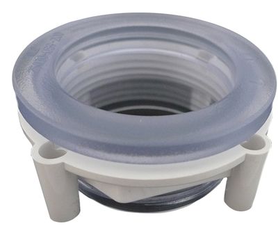 CMP 1" On/Off Valve Wall Fitting with Nut(Black)