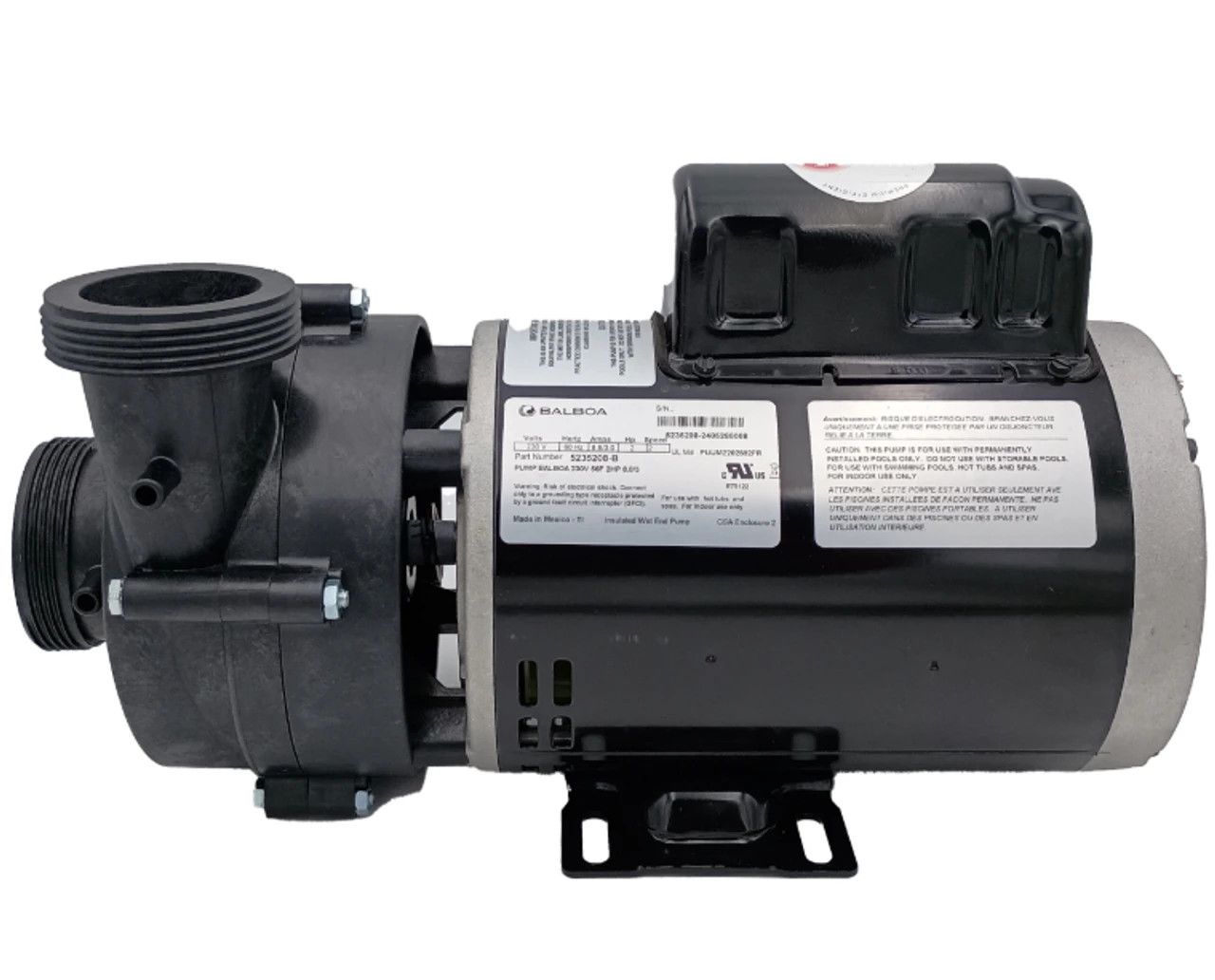 Balboa 1-Speed Pump (Secondary Pump)