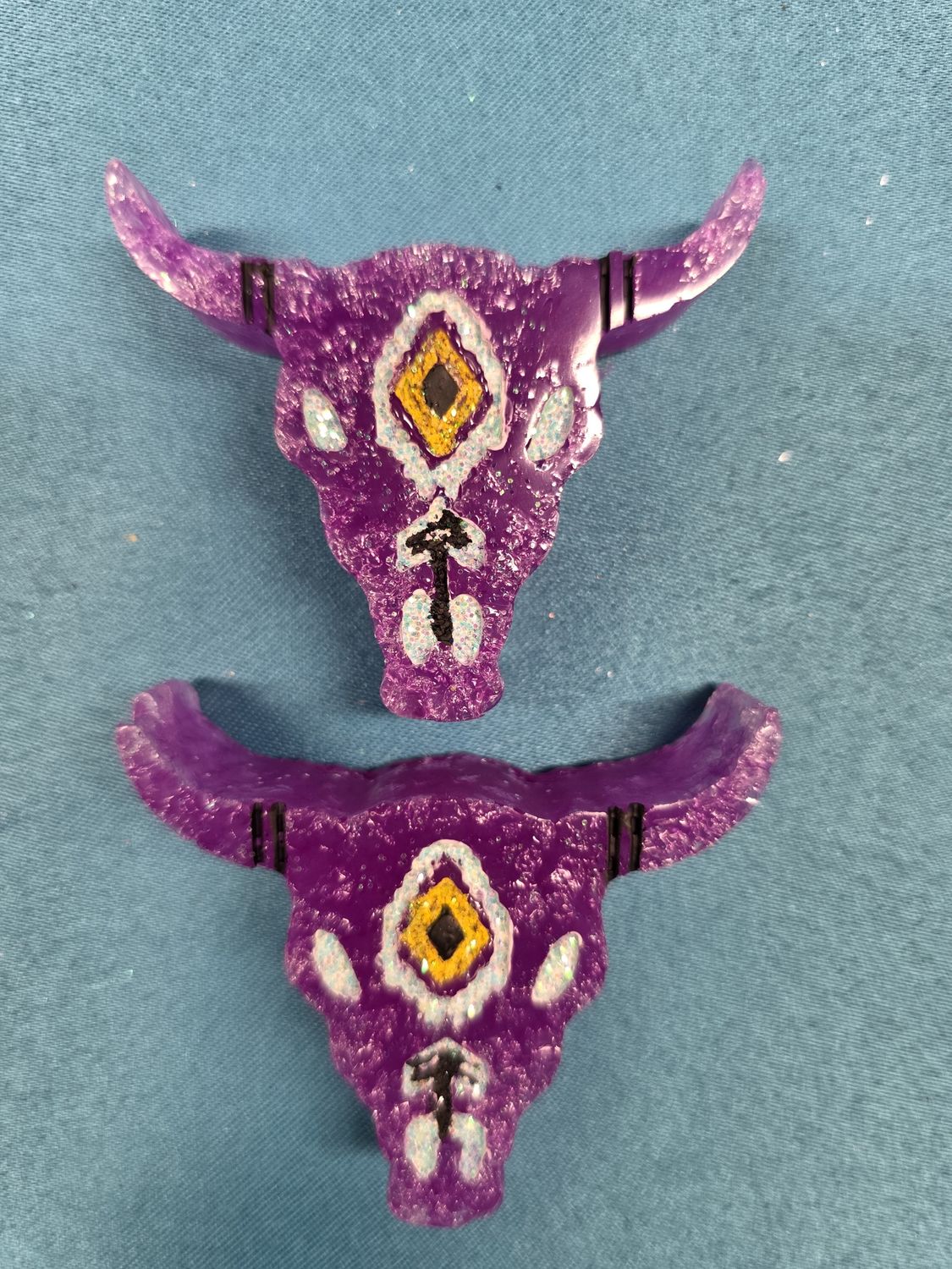 Bull - Purple - Vent Clips - Jellyfish Bubbles