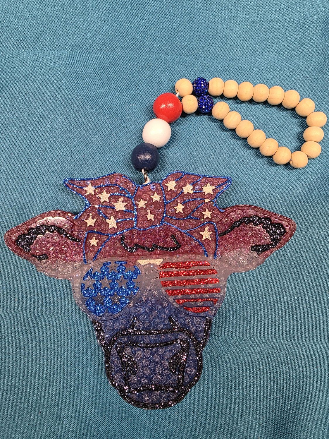 Cow with Sunglasses - Sea Salt &amp; Orchid