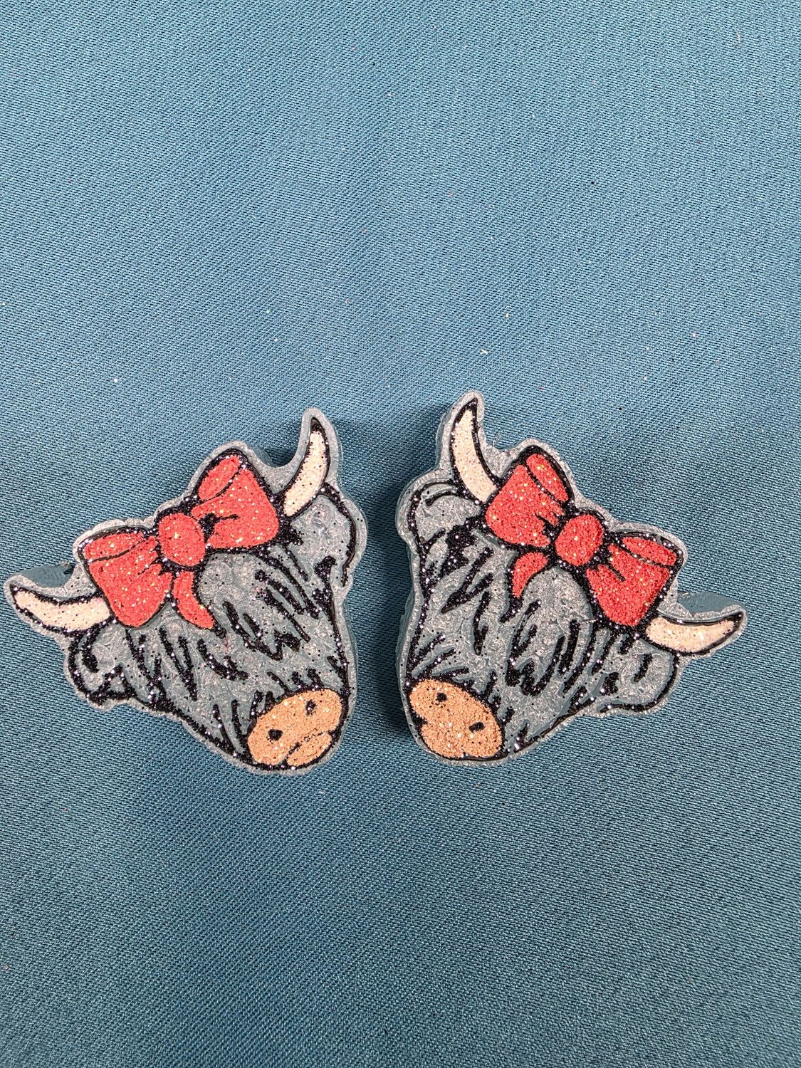 Cow- Highland Vent Clips - Banana Nut Bread