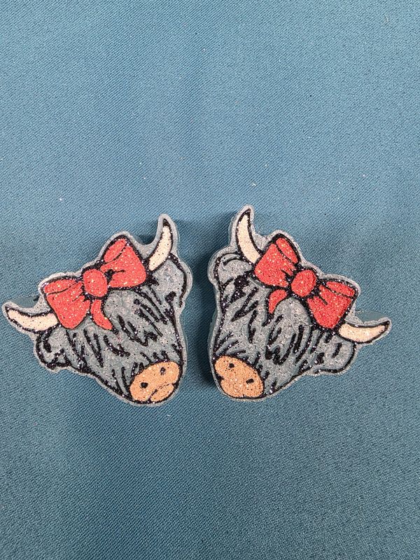 Cow- Highland Vent Clips - Banana Nut Bread