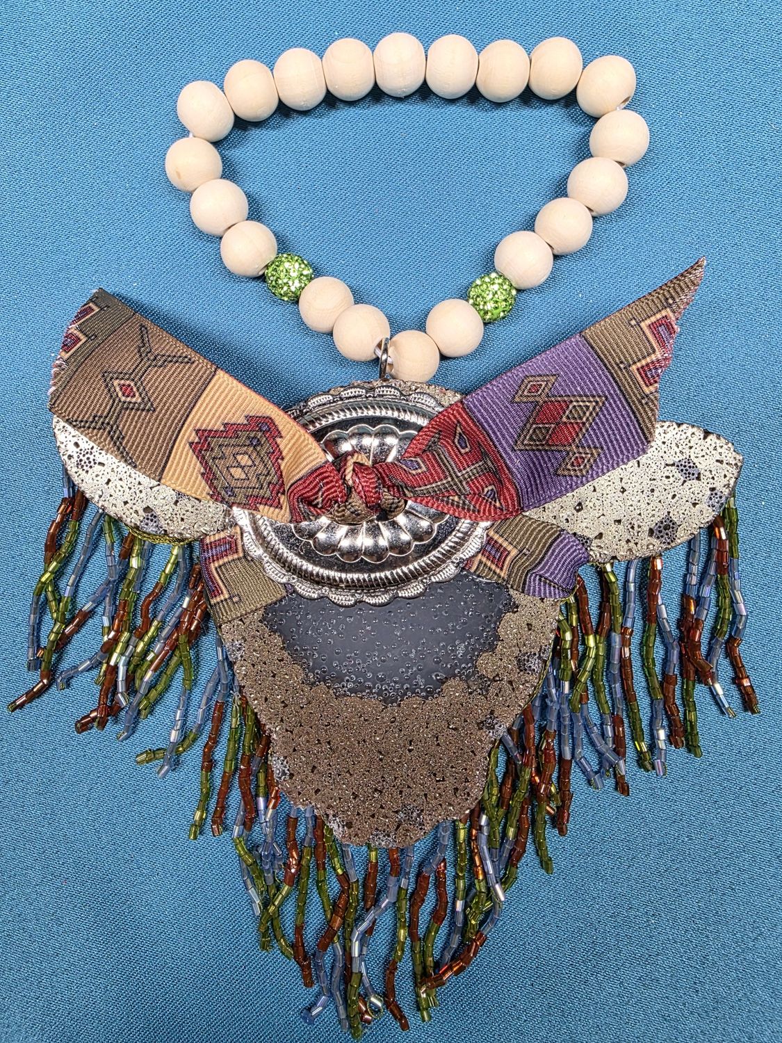 Cow with Bow &amp; Buckle - Home Sweet Home