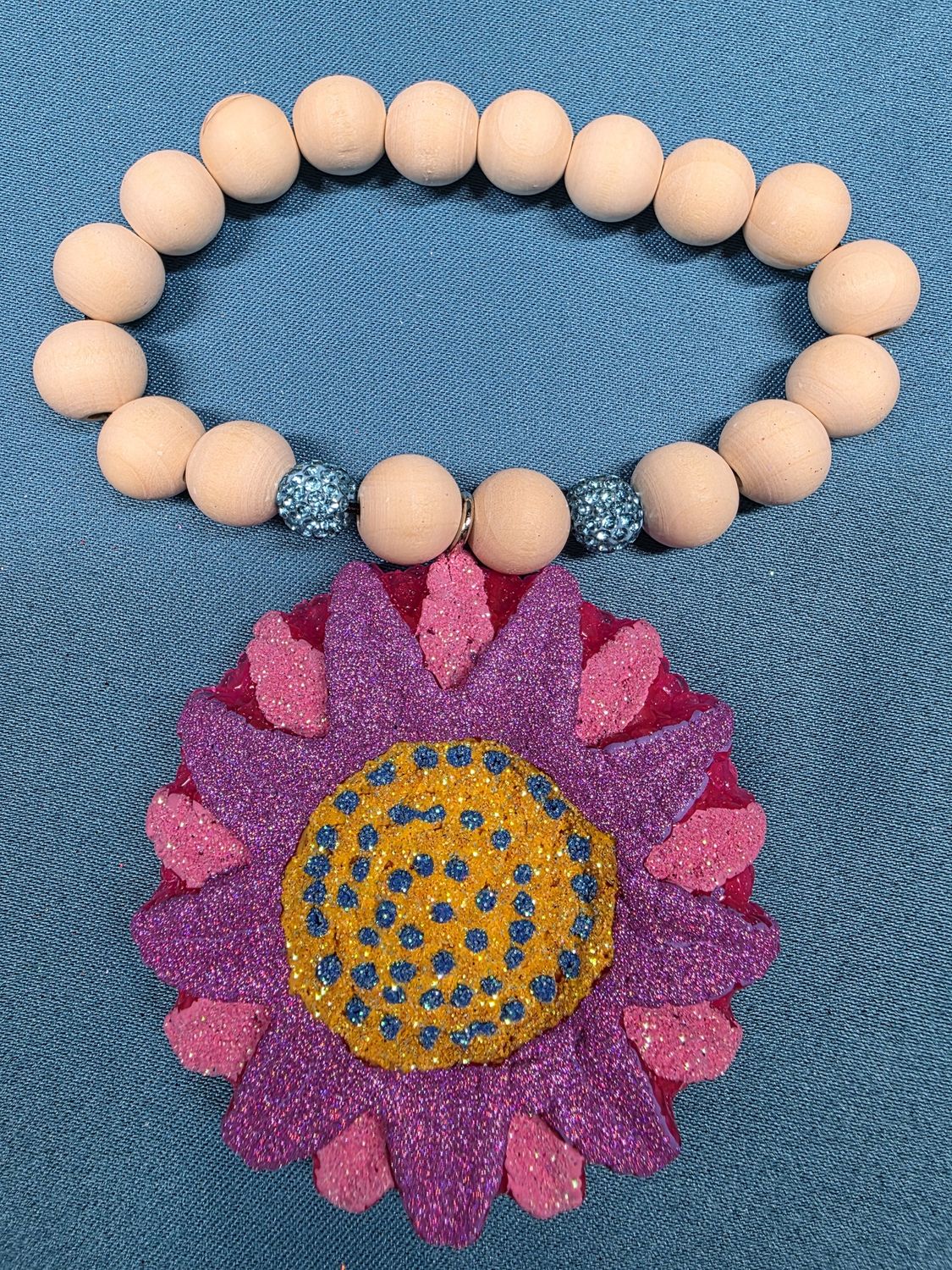 Doughnut with Sunflower - Candy Corn